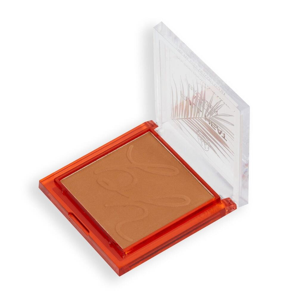 bh Full Heat Matte Bronzer Pressed Powder Compact in Tan Tuscany, 0.22 Oz